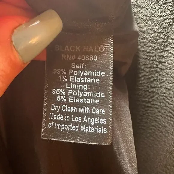 Black Halo Adera Cold Shoulder Dress